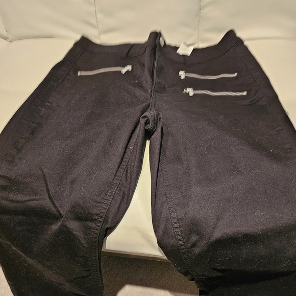 ADDITION Elle LOVE & LEGEND Premium Black Zipper pants Women's Size 14 - Picture 2 of 3